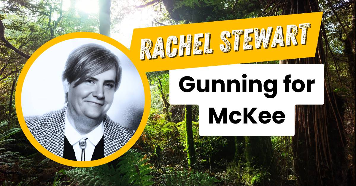 RealityCheck Radio author Rachel Stewart writes about Gunning for McKee