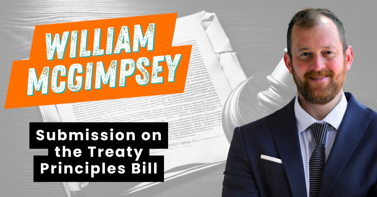 Submission on the Treaty Principles Bill