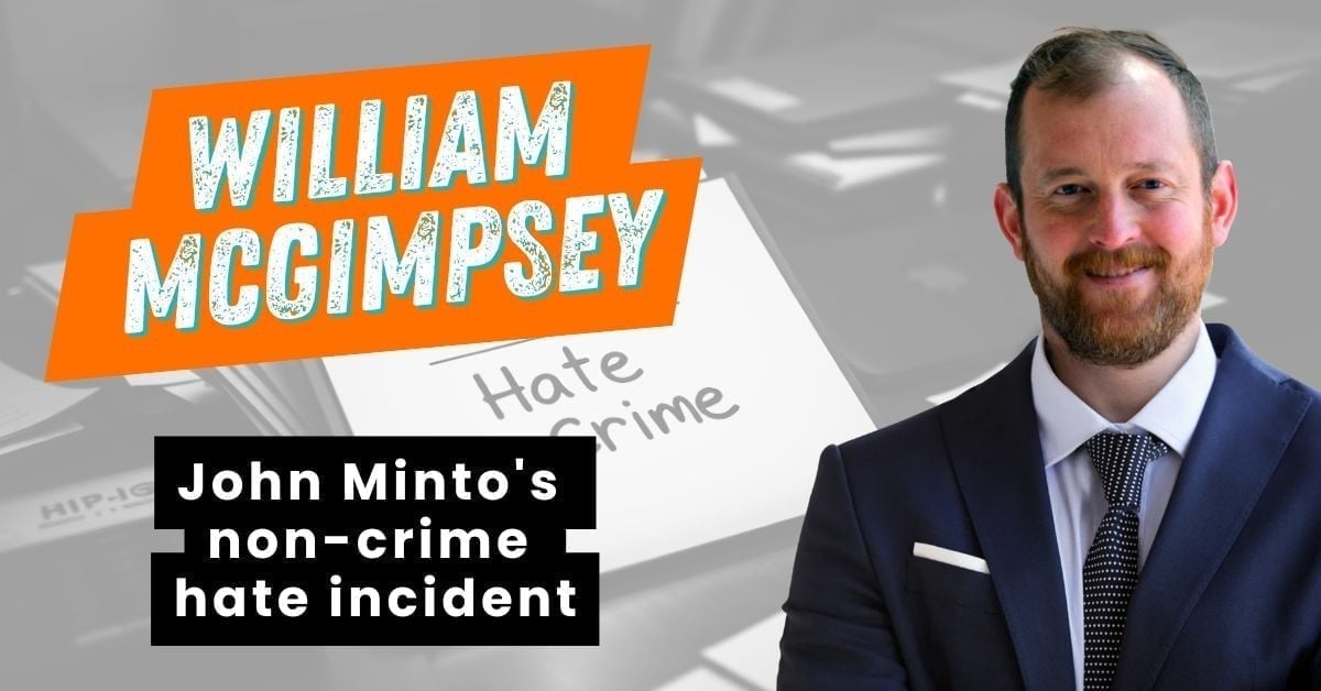 William McGimpsey discusses John Minto and free speech