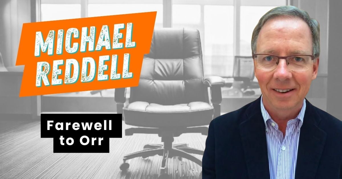 michael reddell Farewell