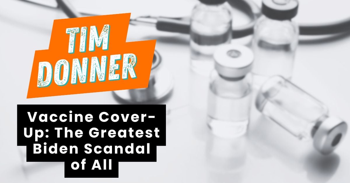 Tim Donner vax cover up
