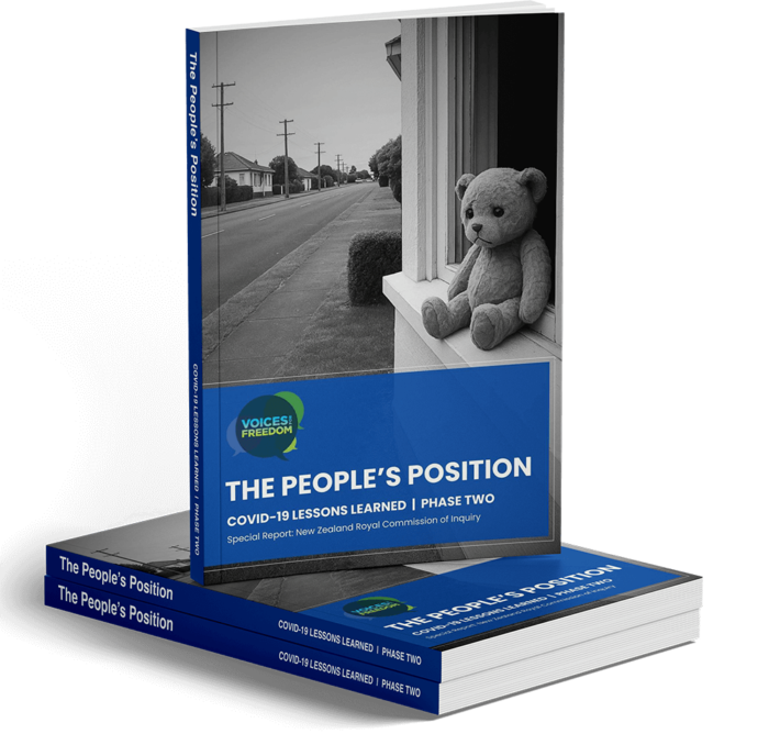 The People's Position 250+ Page Report (Printed - shipping end of July)