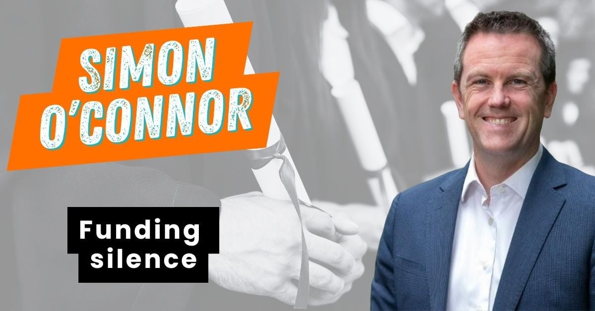 Simon O'Connor Funding Silence
