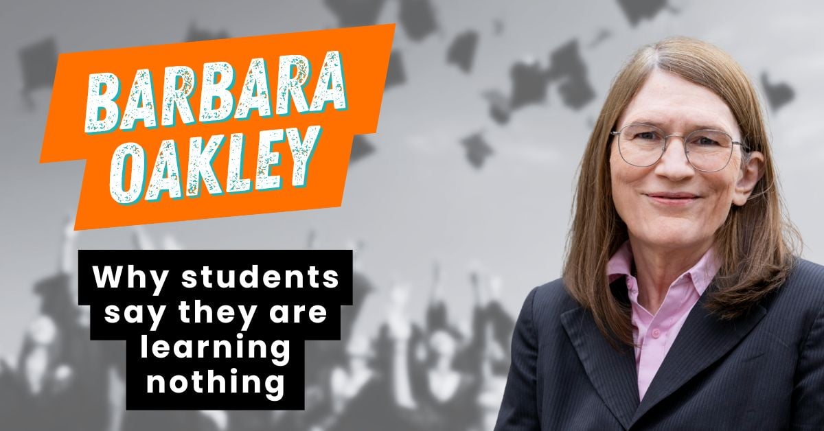 Barbara Oakley-students
