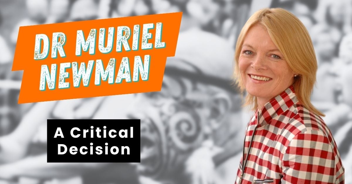 Blog-Dr Muriel Newman-A Critical Decision