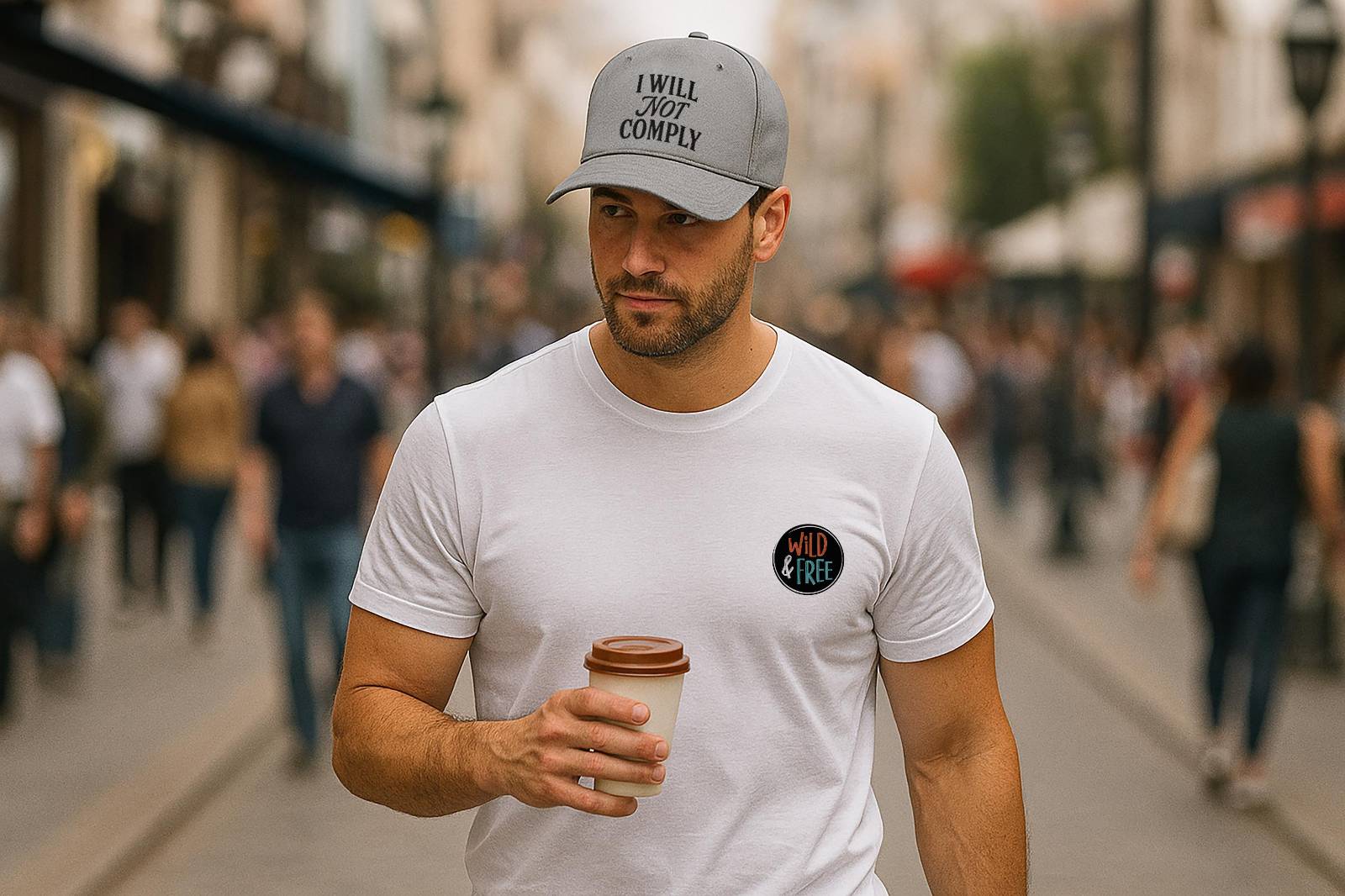 'I WILL NOT COMPLY' Cap - SOLD OUT - Image 2