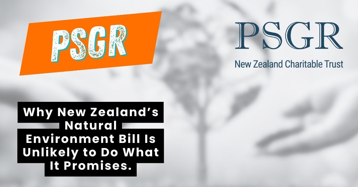 PSGR-Environment Bill