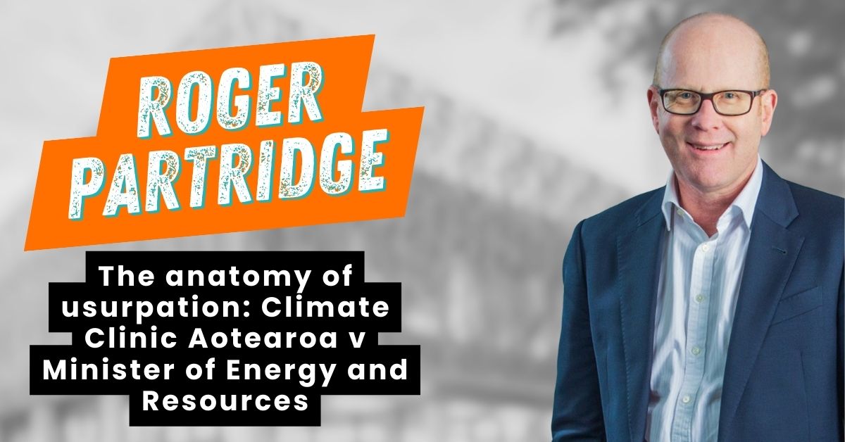 Roger Partridge-Climate Clinic